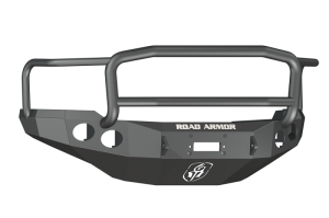 Chevrolet 2500 Front Bumper - Road Armor - Stealth Winch Bumper w/Lonestar Guard - Tex Blk - `11-`14